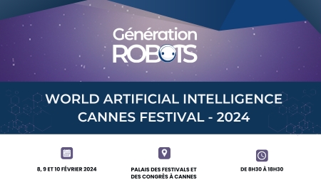 Génération robots expose au salon WAICF 2024