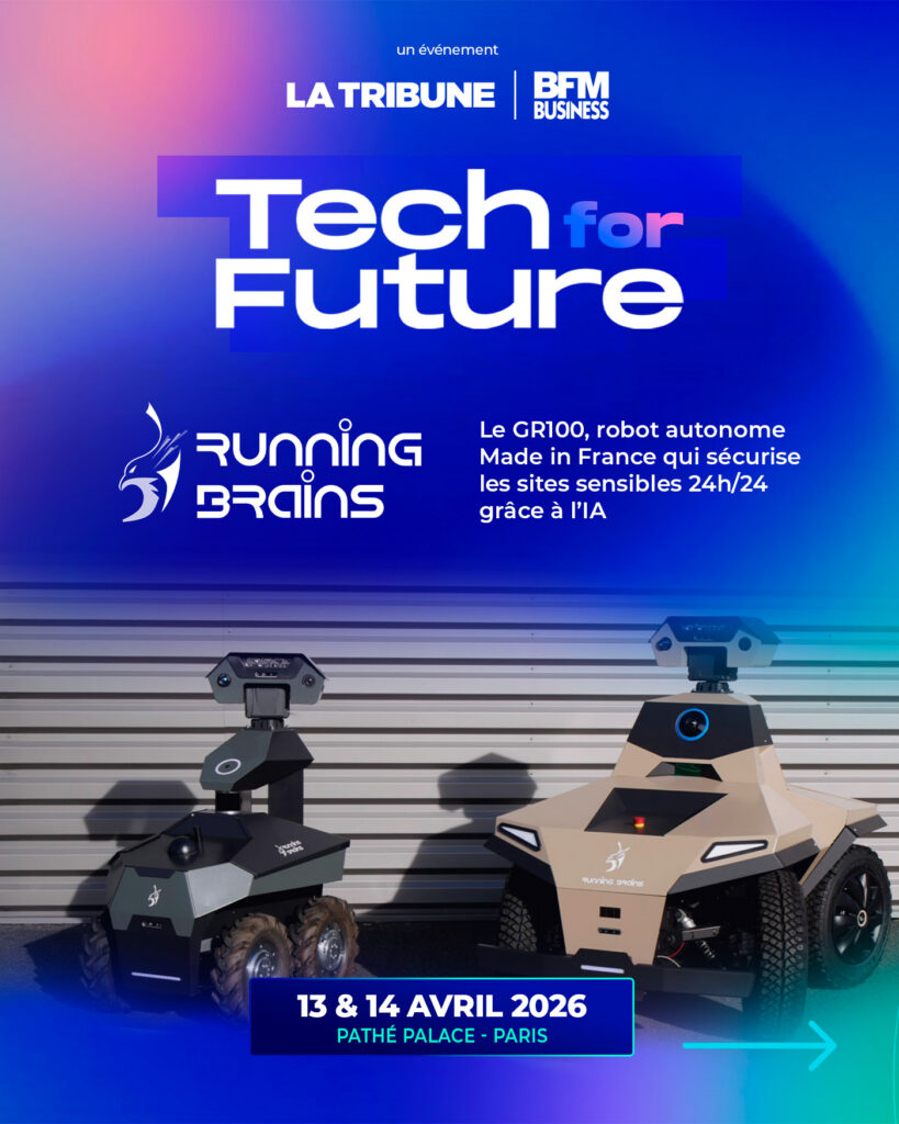 Running Brains Robotics vous donne rendez-vous à Tech For Future 2026
